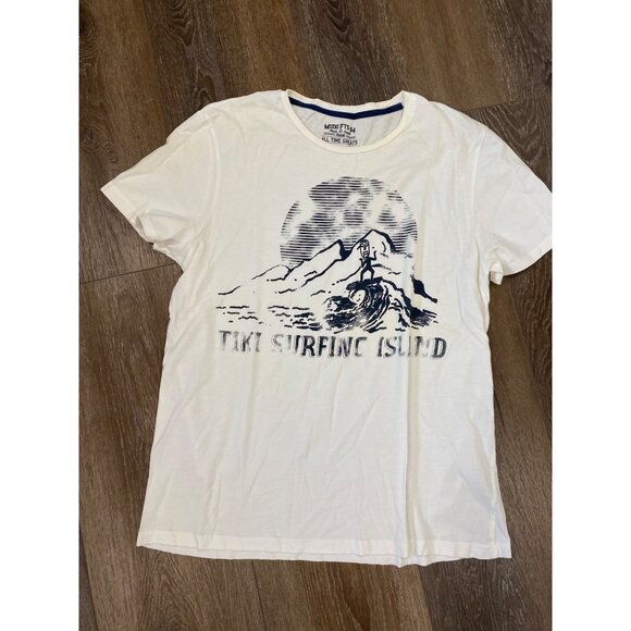 Mudo FTS 64 All Time Greats Graphic Print Womens  XL Shirt- Tiki Surfing Island - Picture 1 of 6